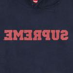 Худи Supreme Reverse Hooded Sweatshirt «Navy» 2
