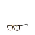 tortoiseshell-effect rectangle-frame glasses 2