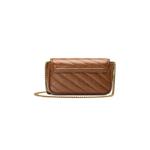 Сумки через плечо Gucci GG Marmont Matelassé Super Mini Bag 'Коричневый' 2