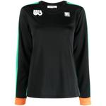 logo-patch organic-cotton sweatshirt 1
