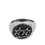 Кольцо Icon Signet с логотипом 1