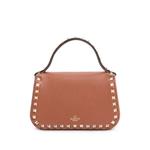 Маленькая сумка Rockstud из зернистой кожи 2