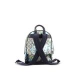 Маленький рюкзак Zip Pocket Blooms Print GG Coated Canvas 2