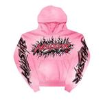 Худи Hellstar Brainwashed Without Brain 'Pink' 1