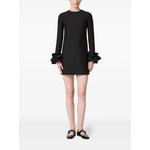 Платье мини Crepe Couture с вышивкой 2