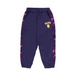 BAPE Kids Color Camo Block Track Pants 'Фиолетовый' 1