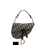 2019 Mini Oblique Canvas Saddle Bag satchel 1