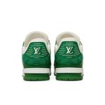 Кроссовки Louis Vuitton Trainer «Green Monogram Denim» 6
