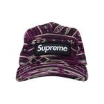 Кепки Supreme Woven Pattern Camp Cap 'Purple' 1