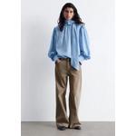 Блуза с воротником-бантом 5