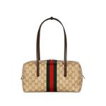 medium Melrose GG Supreme Web tote bag 2