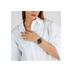 【2 года гарантии】KARL LAGERFELD Kaiser Collection 36mm женские черные с принтом логотипа кварцевые часы R0553104505 5