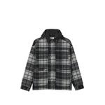 plaid hooded jacket 1