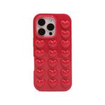 Красный глянцевый чехол для iPhone 16 Pro Max 1