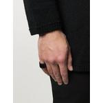 Кольцо Sistema из серебра с карбоном 2
