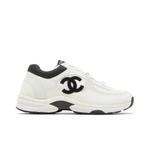 Кроссовки Chanel Wmns CC Logo Sneaker 'White Black' 1