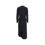 twist-detail asymmetric dress 2