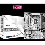 ASRock B760M-HDV/M.2 White Micro-ATX белая материнская плата (DDR5) 1