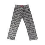 Джинсы Supreme Fat Tip Jacquard Regular Jean, черные 1