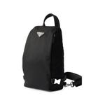 Re-Nylon and Saffiano leather backpack 4