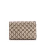 Маленькая сумка через плечо Dionysus Chain Wallet GG Coated Canvas 2