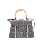 Сумка-сэтчел Structured Saigon Top Handle Bag Coated Canvas with Leather размера мини 1