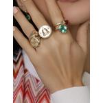 Перстень Alchemy Love из желтого золота 2