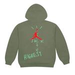Худи Cactus Jack by Travis Scott x Air Jordan Highest Hoodie 'Green' 2