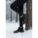 Ботильоны на платформе из искусственной замши 3