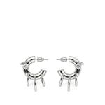 crystal-embellished hoop earrings 2