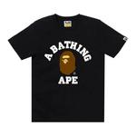 Топы BAPE College Tee 'Черный' 1