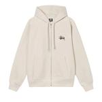 Толстовки на молнии Stussy Basic Sweatshirt 'Putty' 1