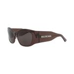 Balenciaga Square Sunglasses 'Коричневый/Серый' 3