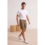 Шорты Mink Elastic Waist Linen Look 100% Cotton Woven Men'S Shorts & Bermuda Tmnss26Sr00008 2
