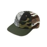 Снэпбэки BAPE Mad Shark Crazy Camo Panel Cap 'Мультиколор' 1