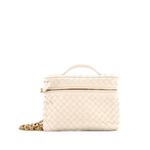 Маленькая сумка на плечо Soft Chain Vanity Case с плетением Intrecciato 1