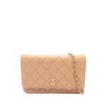 Стеганая сумка через плечо CC Quilted Caviar Wallet on Chain (2021-2026 годы) 1