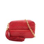 1986-1988 Matelassé tassel shoulder bag 1