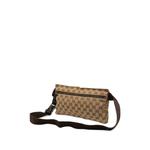 Поясная сумка Double Pocket из канваса с узором GG (2000-2015 годы) 2