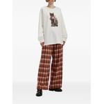 check-pattern trousers 2