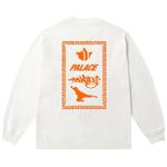 Топы Palace x Maharishi Shaolin Tag Long-Sleeve 'White' 2