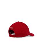 logo-embroidered corduroy baseball cap 2