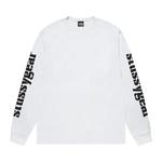 Футболки с длинным рукавом Stussy Gear Long-Sleeve Tee 'White' 1