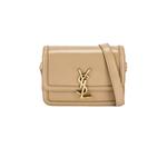 YSL Solferino маленький сатчел в коробке из кожи Saint Laurent Tan 6343060SX0W 1
