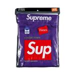 Нижнее белье Supreme x Hanes Boxer Briefs (2 Pack) 'Фиолетовый' 1