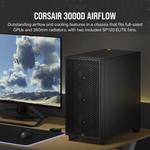Corsair 3000D AIRFLOW ATX корпус - Черный 4