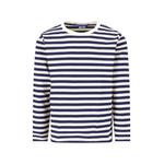 striped long-sleeve sweater 1