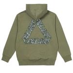 Худи Palace P-3 Snake Appliqué Hood 'Olive' 2