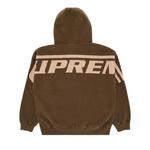 Худи Supreme Wrapped Half Zip Hooded Sweatshirt 'Dusty Brown' 2