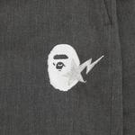 GOOT Эксклюзивные брюки BAPE Chino Melange Charcoal 3